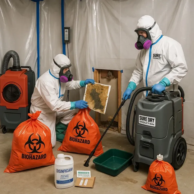 Contaminated Water Handling Protocols process in Bridgeport, OH