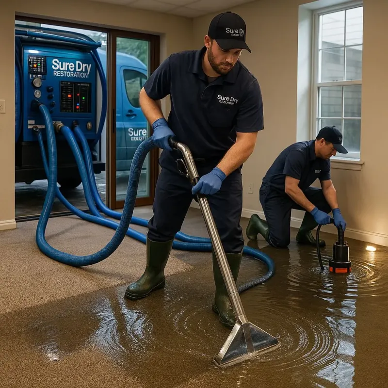 Water Extraction and Removal process in Bridgeport, OH